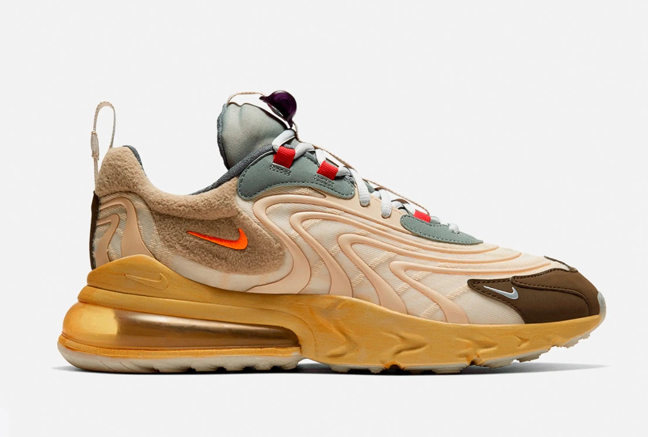 Nike x Travis Scott Air Max 270 Cactus Trails (Light Cream/Starfish-Dark Hazel) - Patta