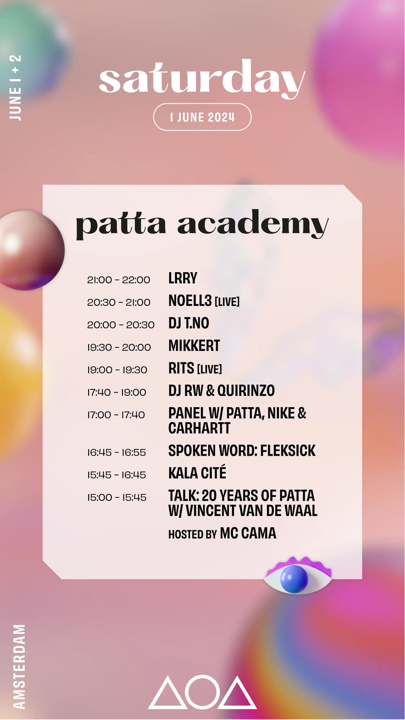 Patta Academy At Amsterdam Open Air - Patta