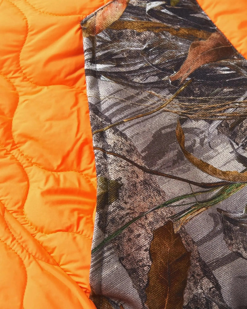 Patta Nature Print Reversible Canvas Bomber Jacket (Nature Print) - Patta