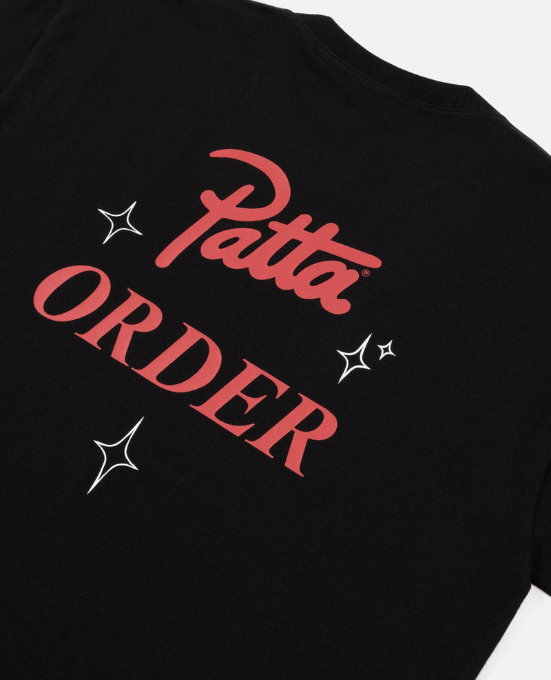 Patta x Order Poster T-Shirt (Black) - Patta