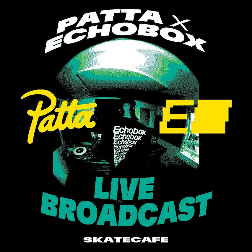 Patta X Echobox Live Broadcast At Skatecafe - Patta