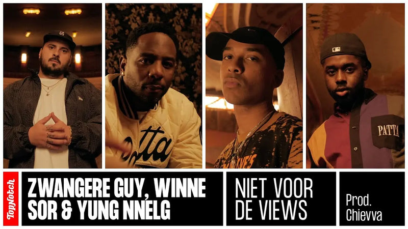 Zwangere Guy, Winne, Sor & Yung Nnelg - Niet Voor De Views (Prod. Chievva) - Patta