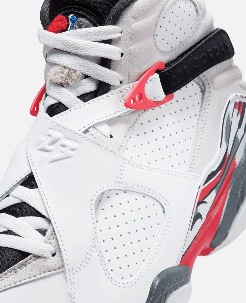 Air Jordan 8 Retro (White/Black-True Red) Jordan