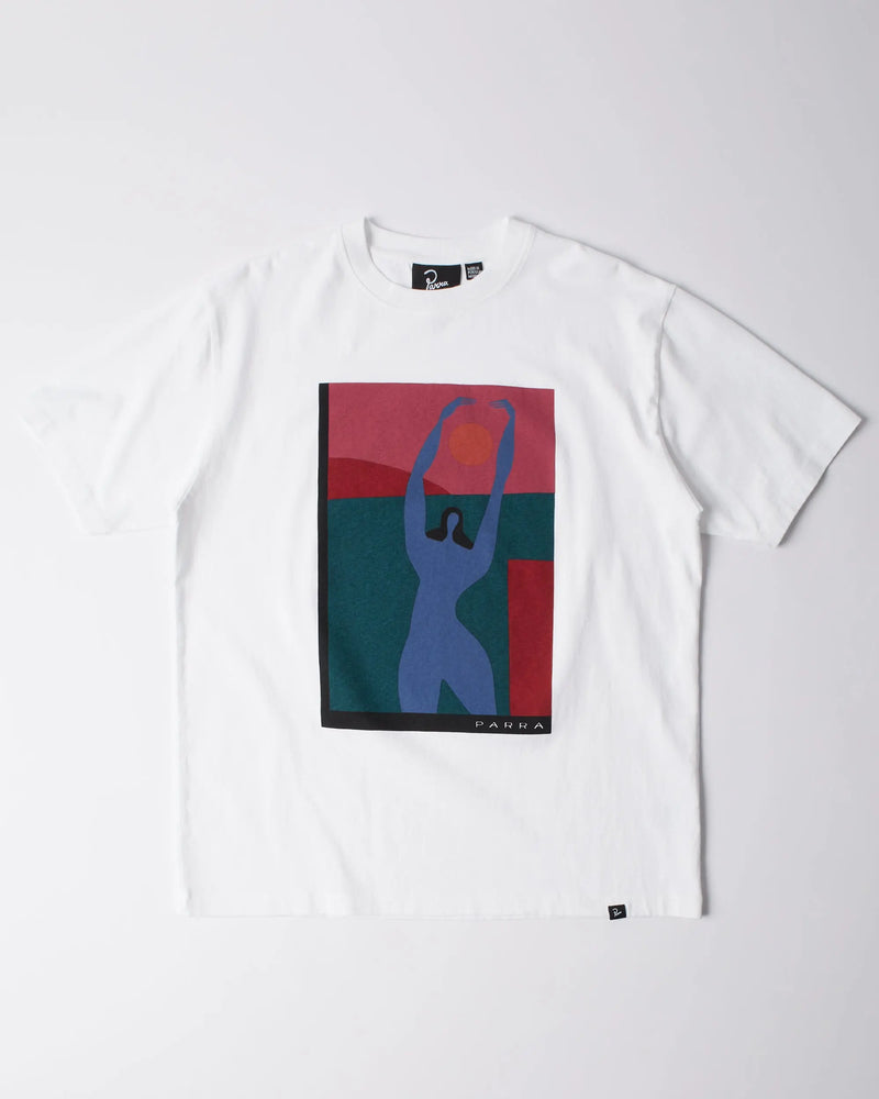 By Parra Protect the sun t-shirt (White) ByParra