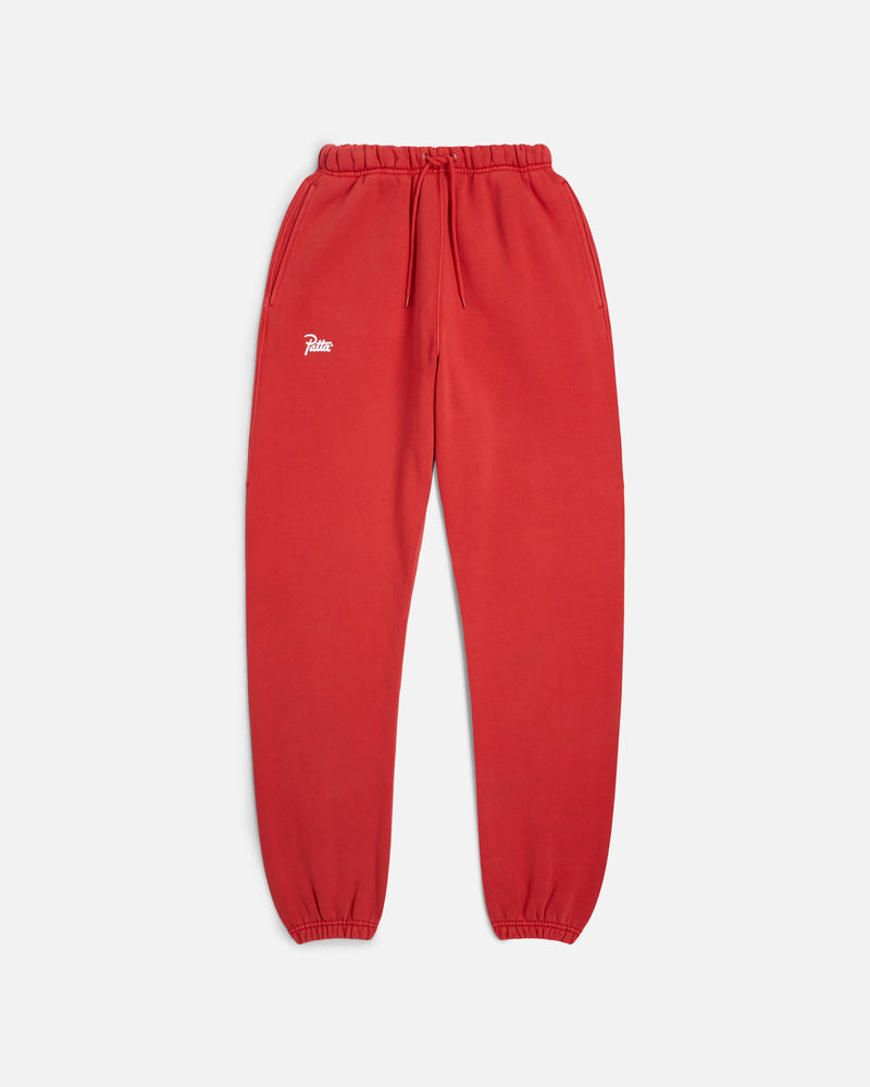 Patta Washed Classic Jogging Pants (Haute Red)