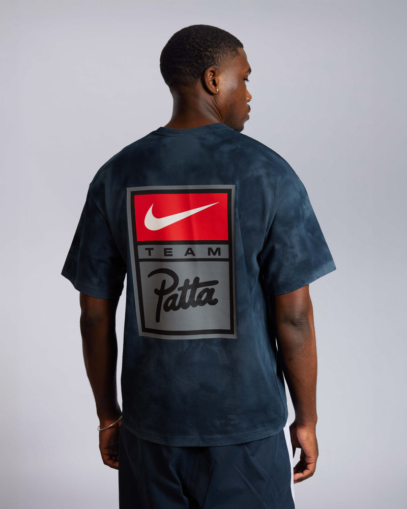 Patta x Nike NRG T-shirt GX Washed (Squadron Blue/Deep Ocean/Dark Obsidian)