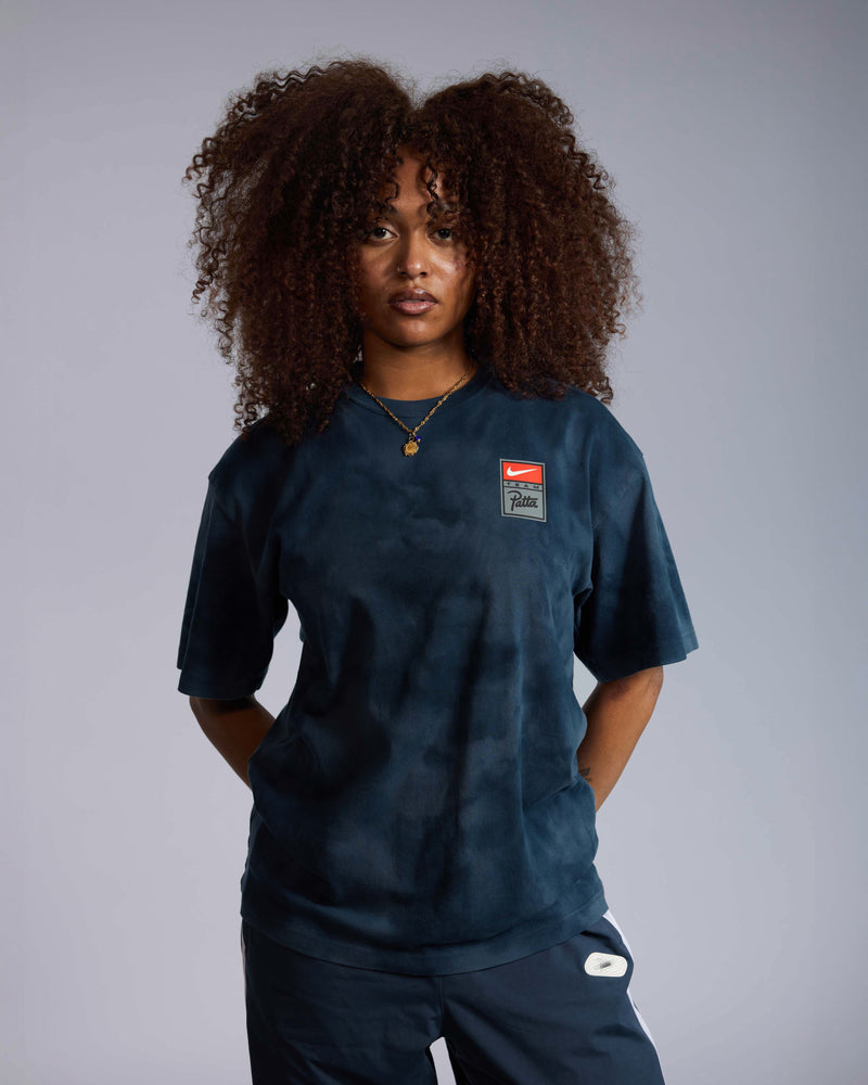 Patta x Nike NRG T-shirt GX Washed (Squadron Blue/Deep Ocean/Dark Obsidian)