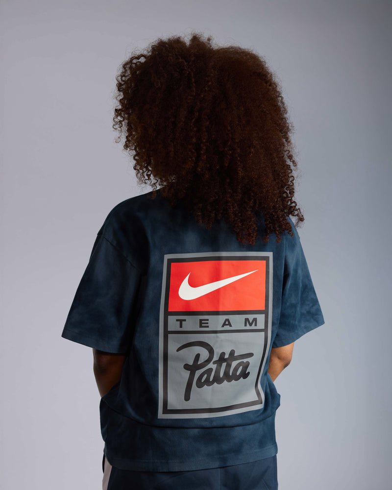Patta x Nike NRG T-shirt GX Washed (Squadron Blue/Deep Ocean/Dark Obsidian)