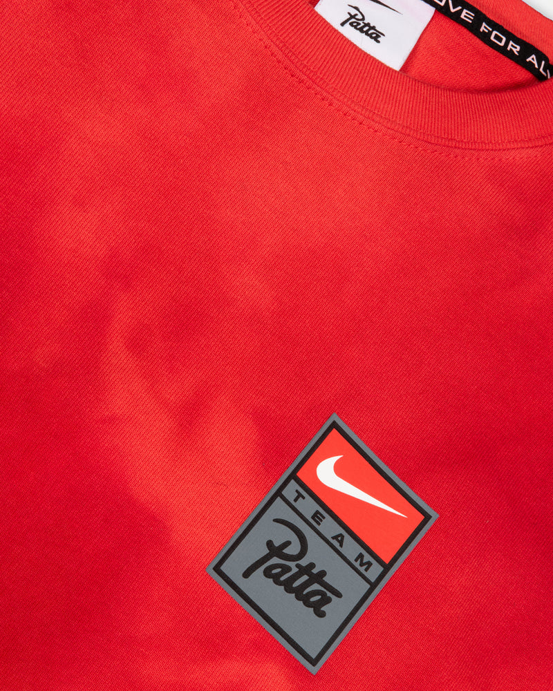 Patta x Nike NRG T-shirt GX Washed (Rush Red/University Red/Gym Red)