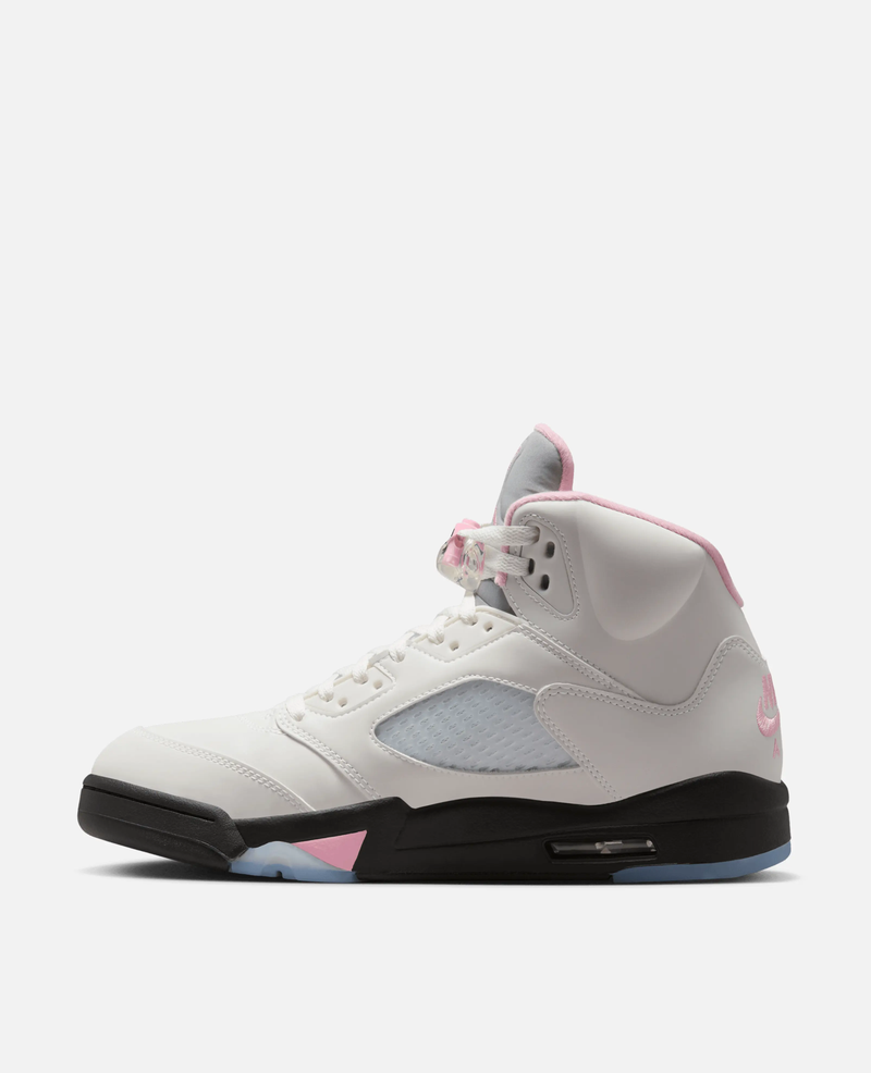 Nike Air Jordan 5 Retro "Medium Soft Pink" (White/Med Soft Pink-Black) Nike