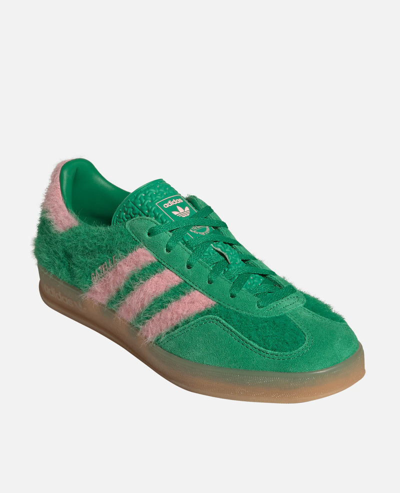 adidas WMNS Gazzelle Indoor (Green/Green/Glow Pink) Adidas
