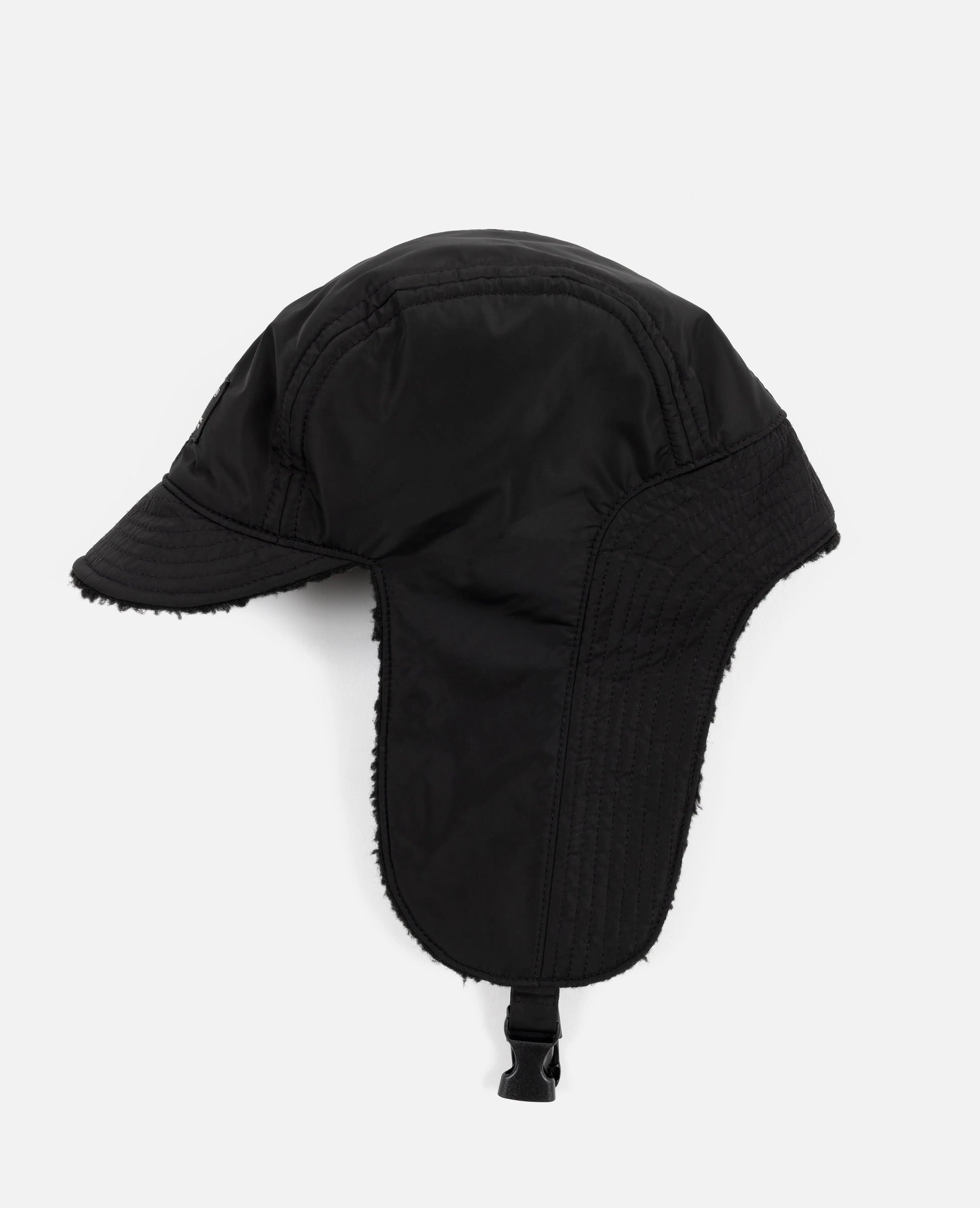 Patta Reversible Flap Cap (Black/Black) Patta