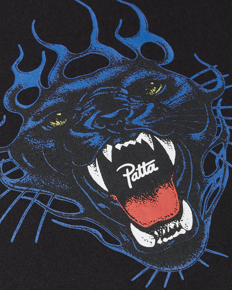 Patta Fire Panther T-Shirt (Black) Patta