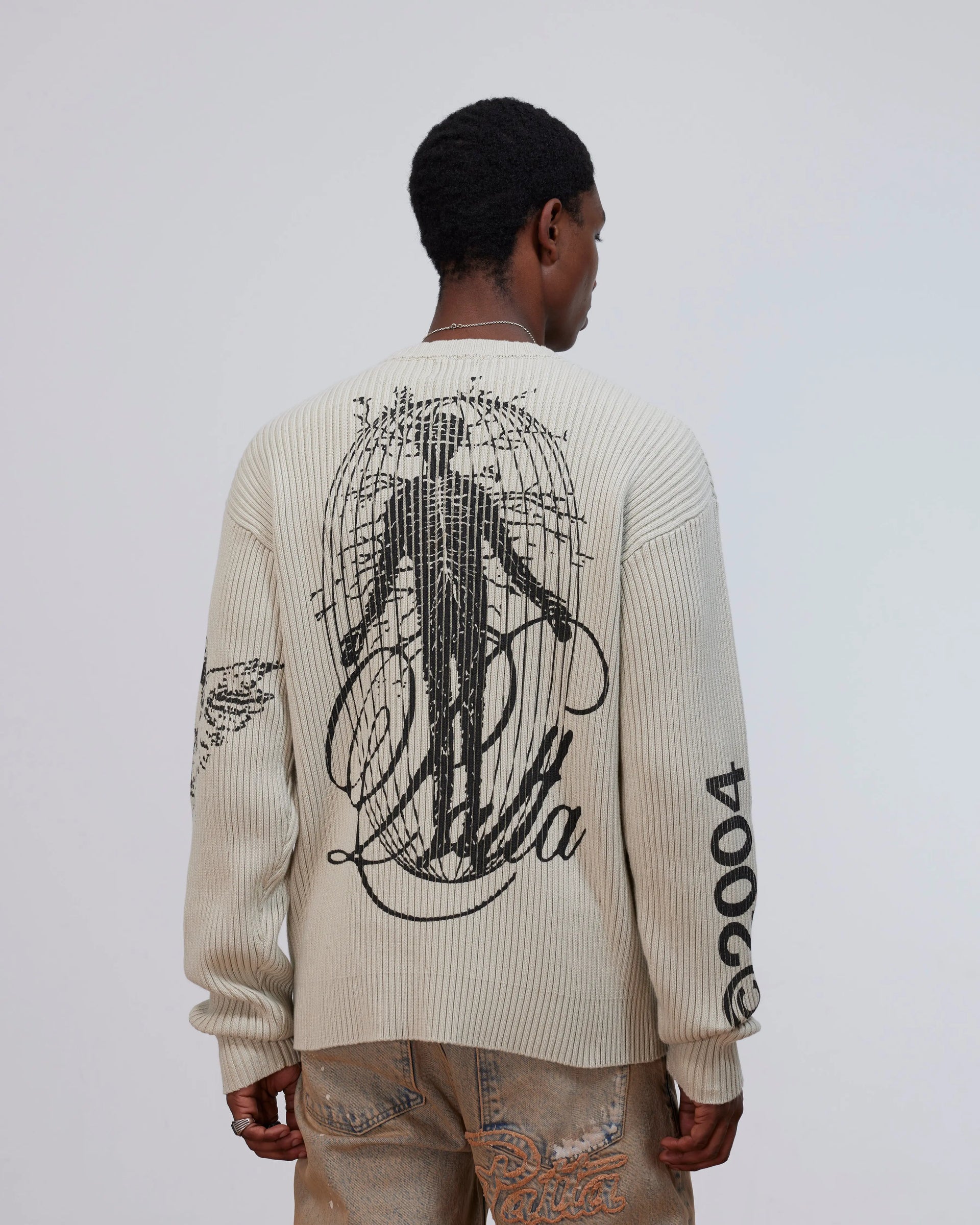 Patta Scorpio Knitted Jumper (Plaza Taupe) Patta