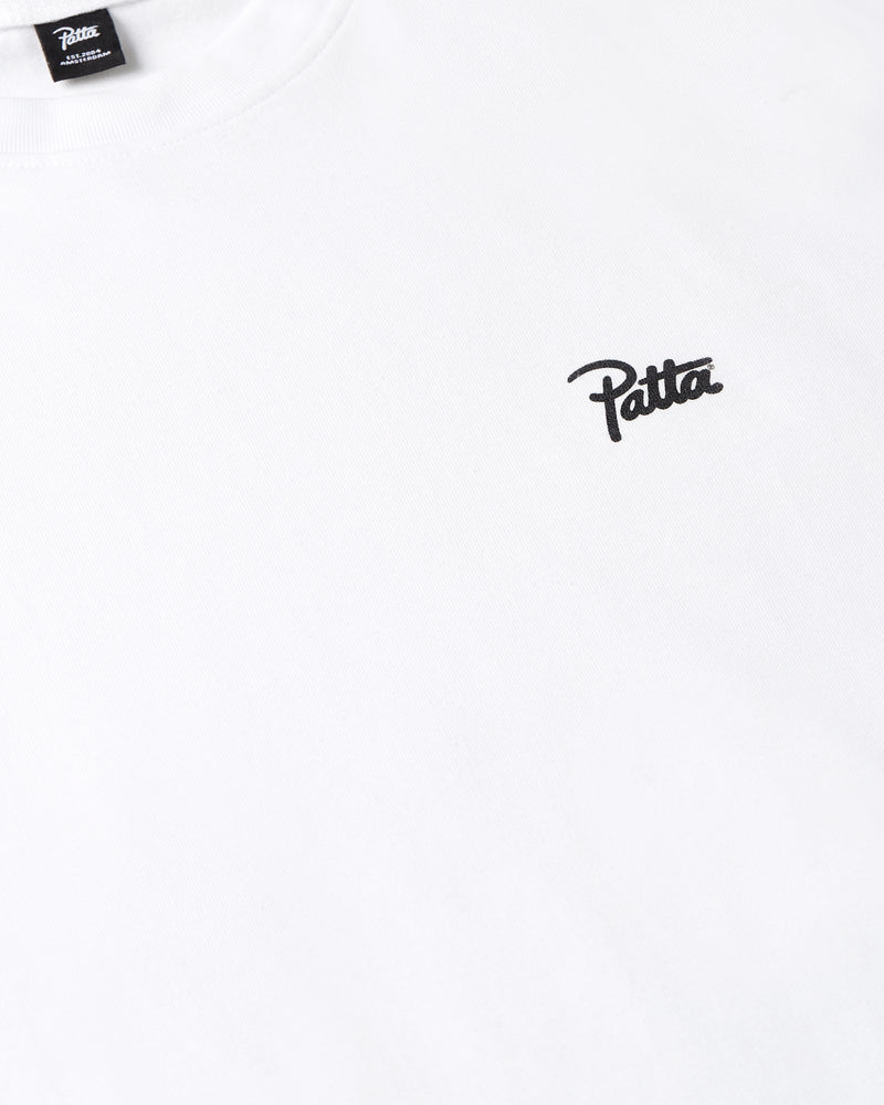 Patta Script Logo T-Shirt (White)