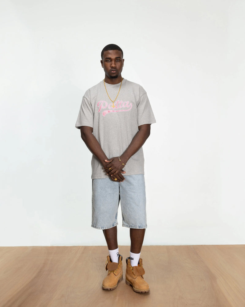 Patta Logo Tail T-Shirt (Grey heather) Patta