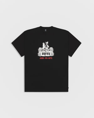 Patta DJ Skully T-Shirt (Black) Patta