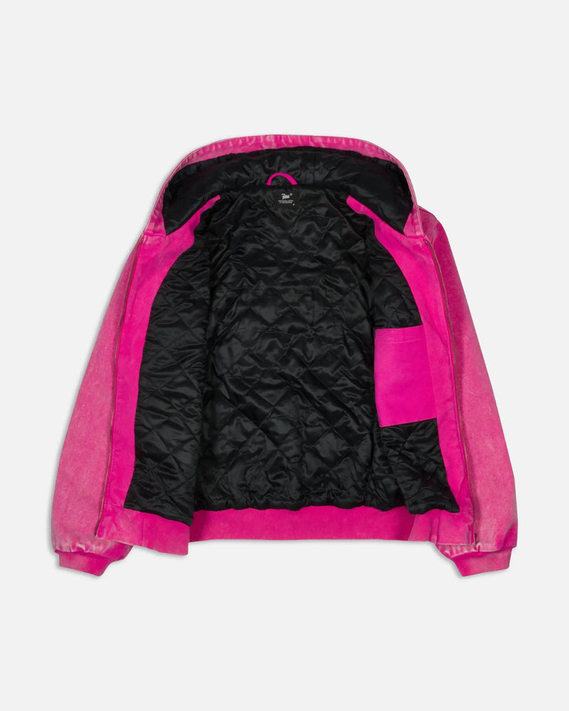 Patta Peace Canvas Hooded Jacket (Fuchsia Purple) Patta