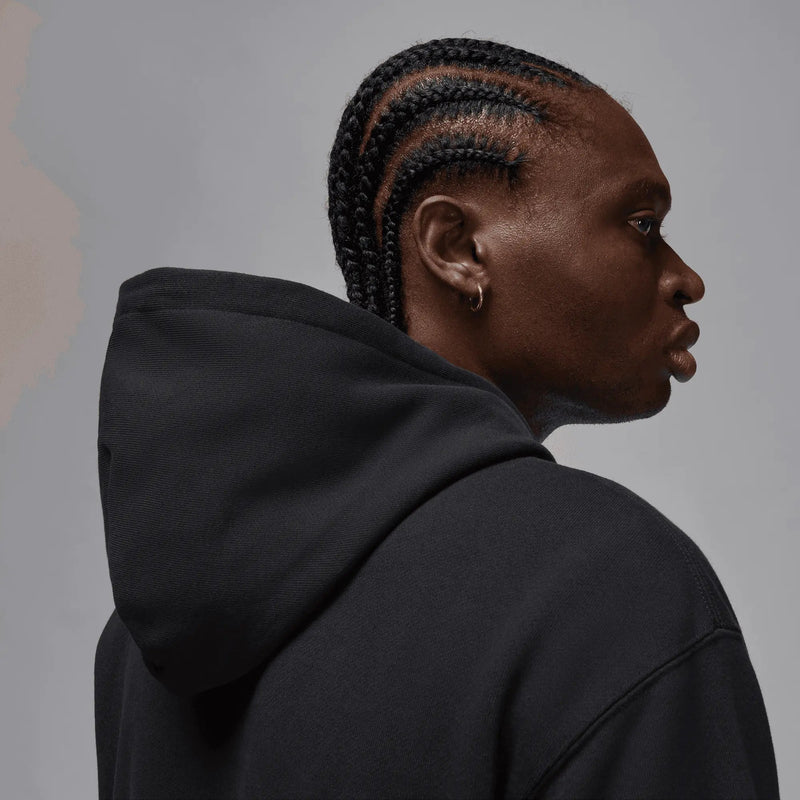 Jordan x Awake NY Full - Zip Fleece Hoodie (Black/University Red) - Patta