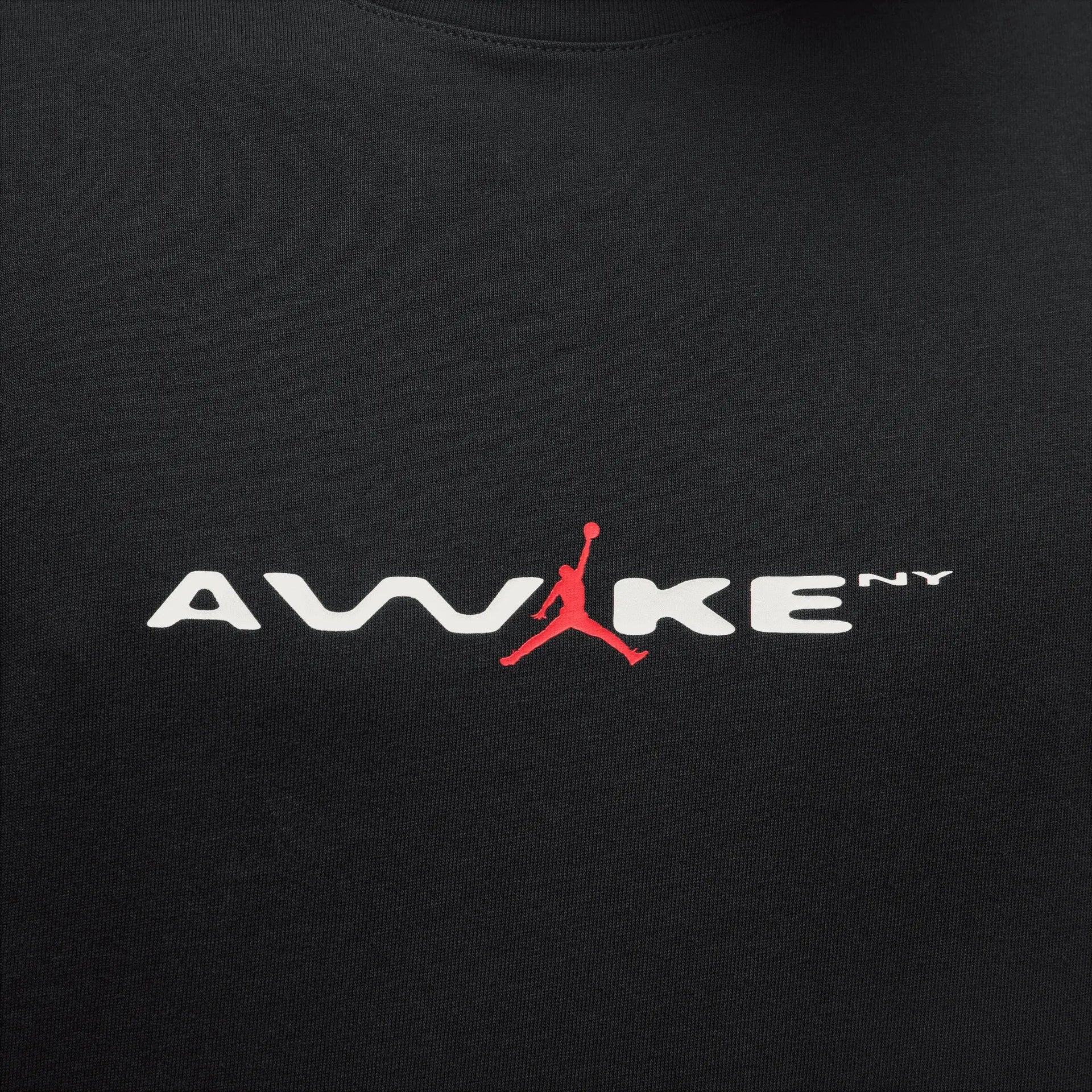 Jordan x Awake NY T-Shirt (Black/ White/ University Red) - Patta