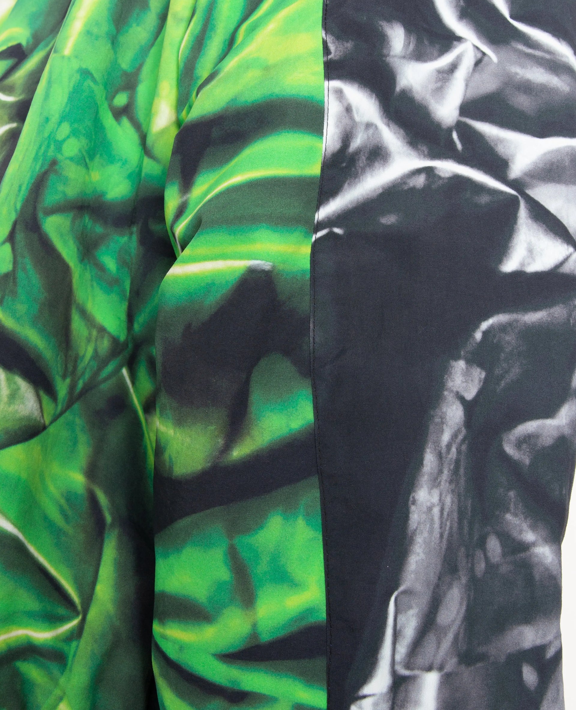 Patta x Bodil Ouedraogo Panelled Tracksuit (Green AOP/Grey AOP) Patta