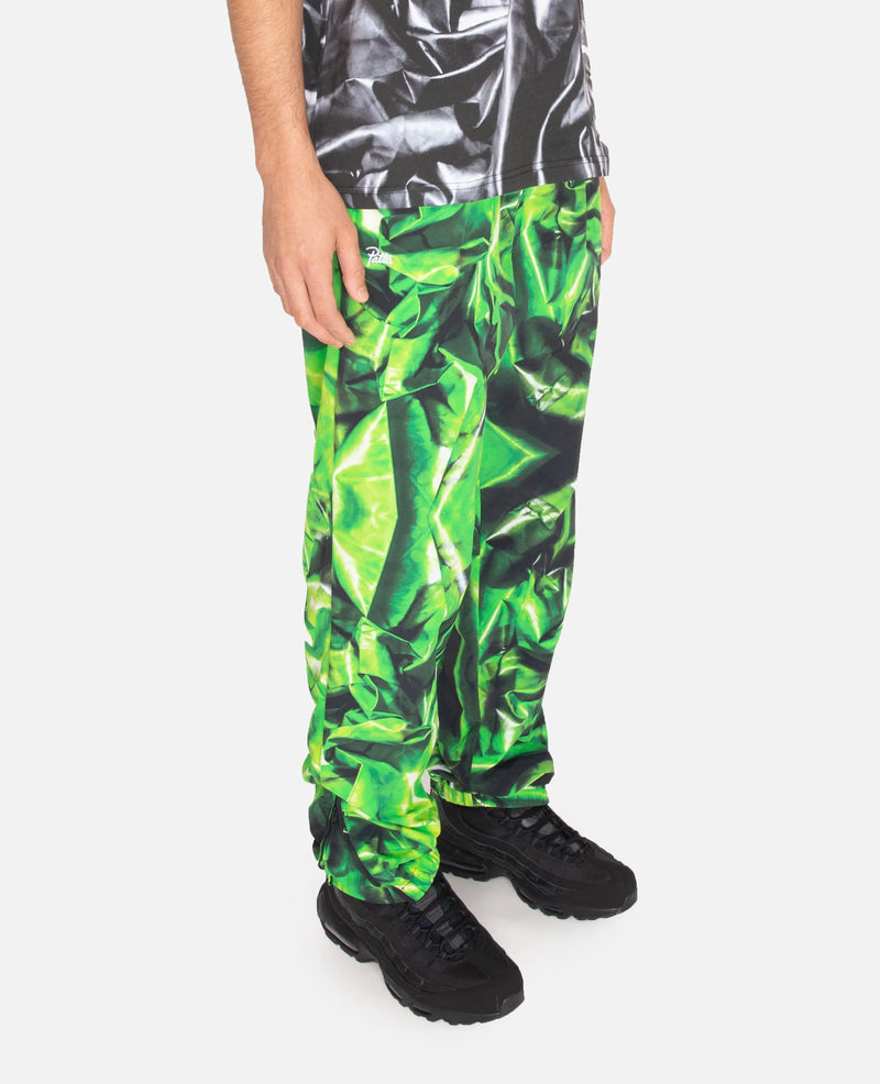 Patta x Bodil Ouedraogo Panelled Tracksuit (Green AOP/Grey AOP) Patta