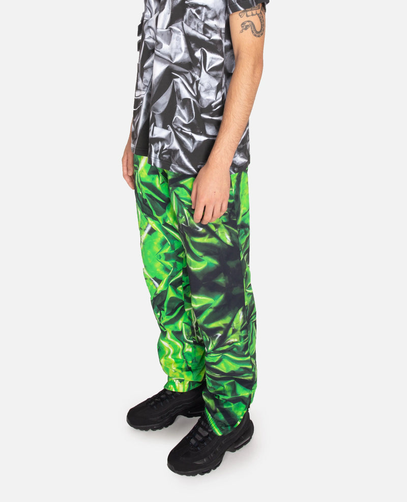 Patta x Bodil Ouedraogo Panelled Tracksuit (Green AOP/Grey AOP) Patta