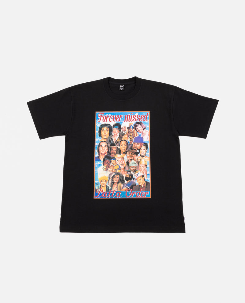 Patta x Order Poster T-Shirt (Black)