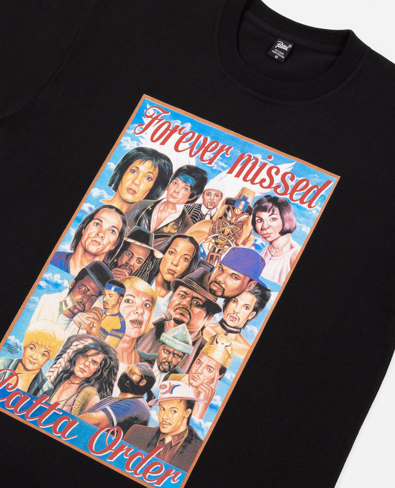 Patta x Order Poster T-Shirt (Black)