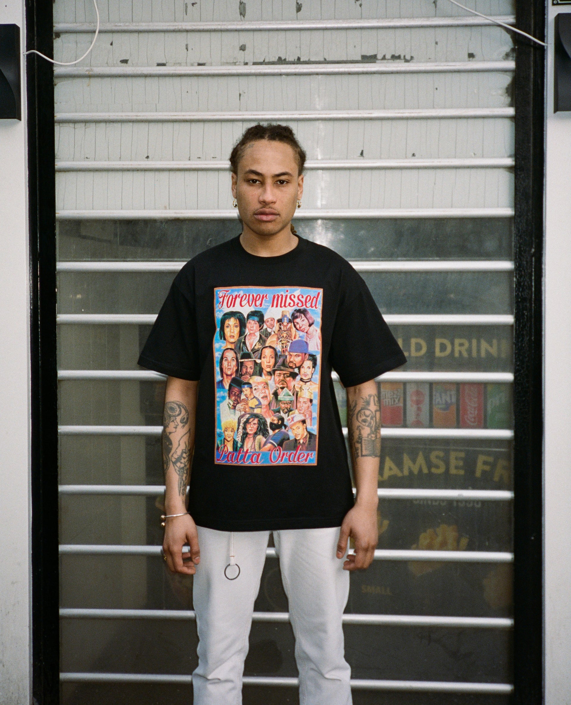 Patta x Order Poster T-Shirt (Black)